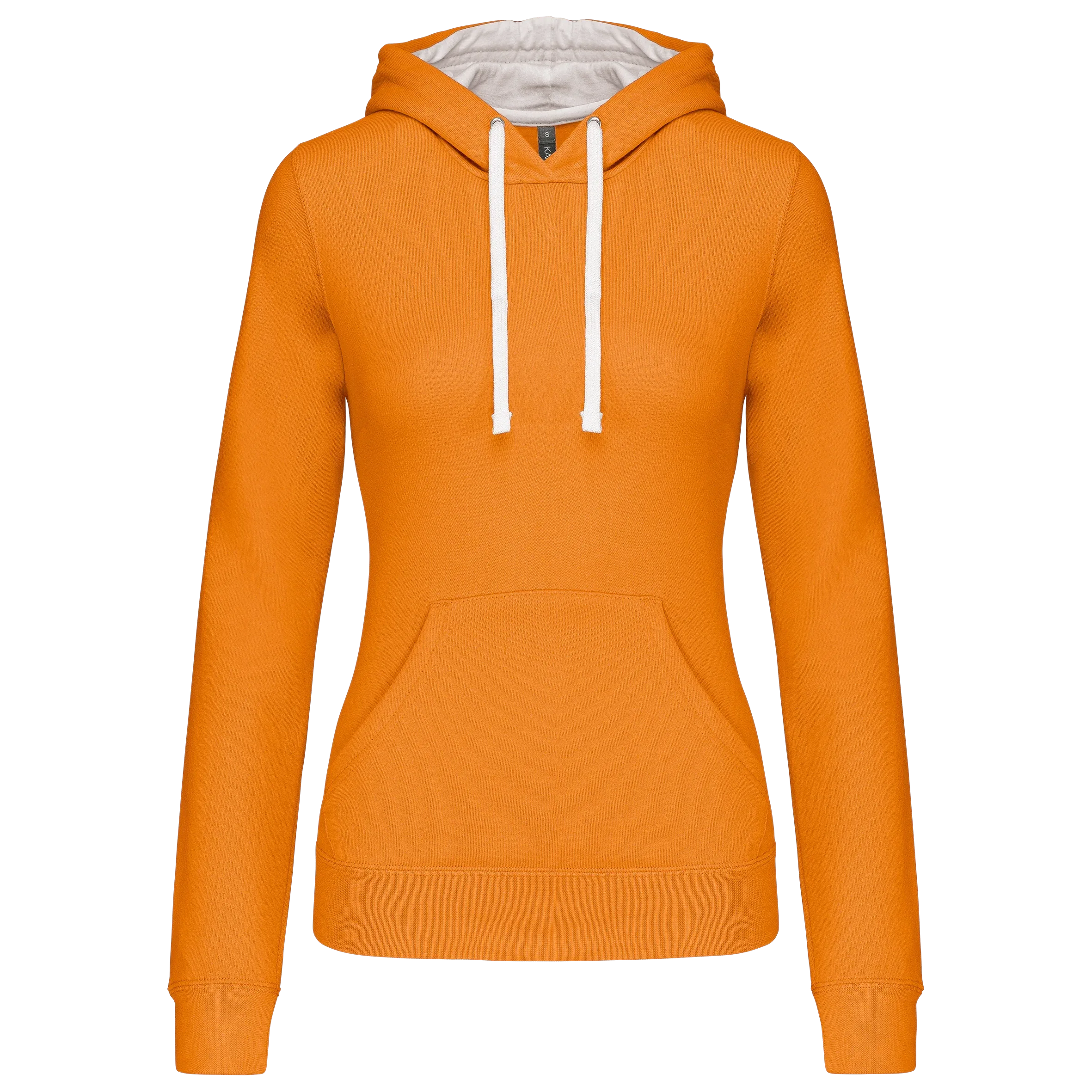 K465 - Sweat-shirt capuche contrastée femme - Occifloc