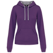 K465 - Sweat-shirt capuche contrastée femme - Occifloc