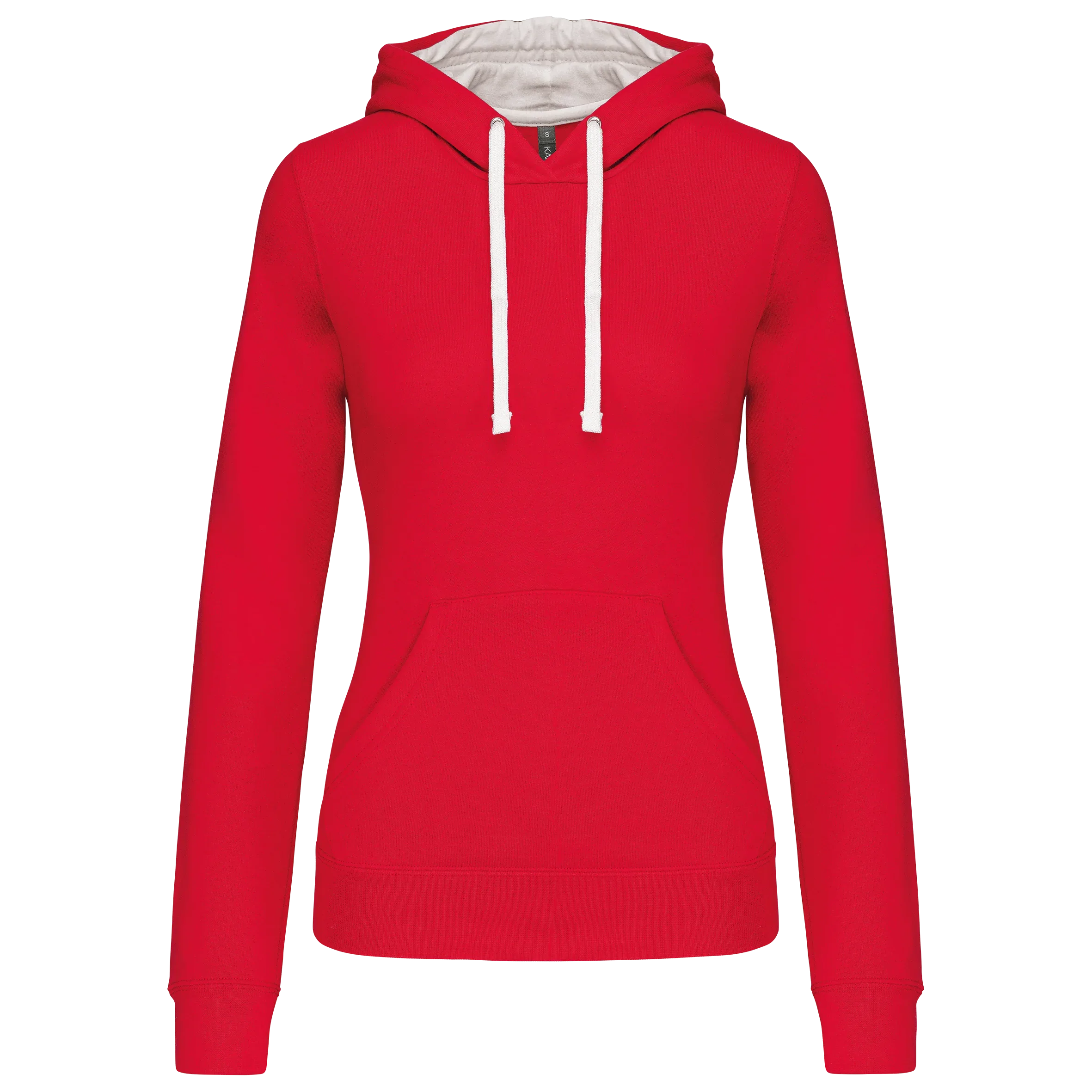 K465 - Sweat-shirt capuche contrastée femme - Occifloc