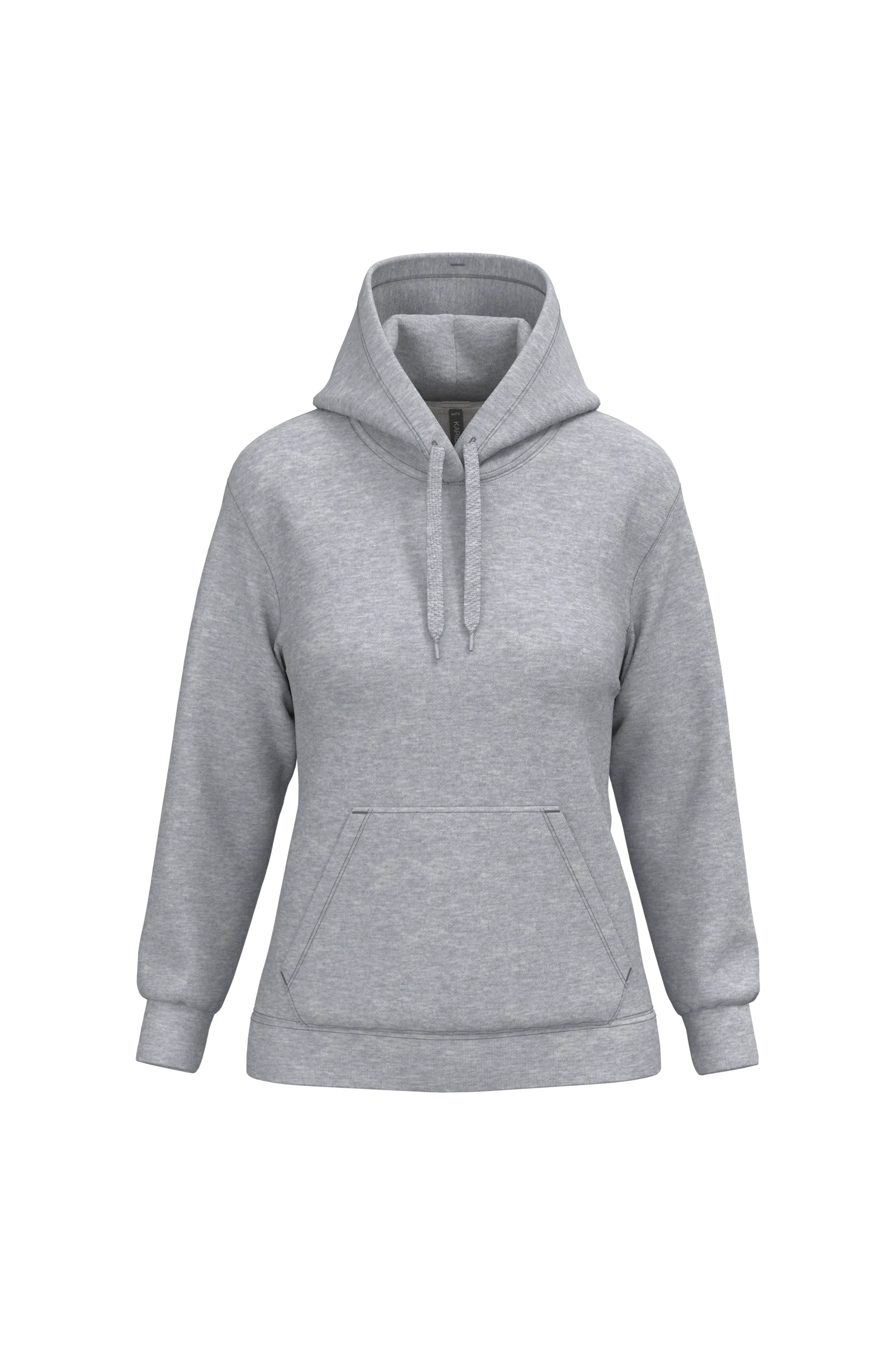 K473 - Sweat-shirt capuche femme - Occifloc