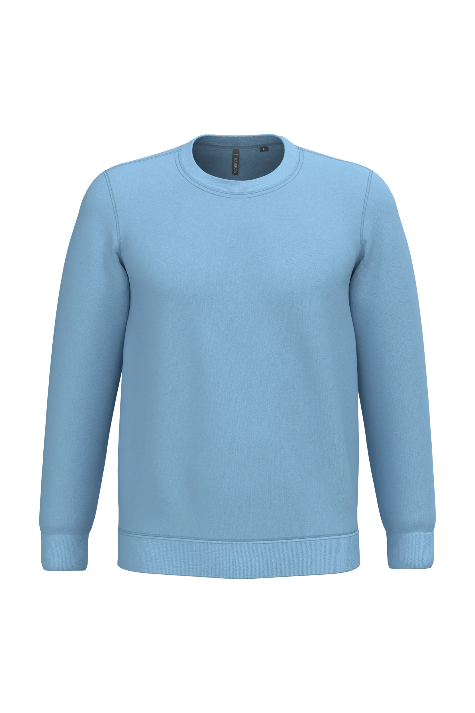 K474 - Sweat-shirt col rond unisexe - Occifloc