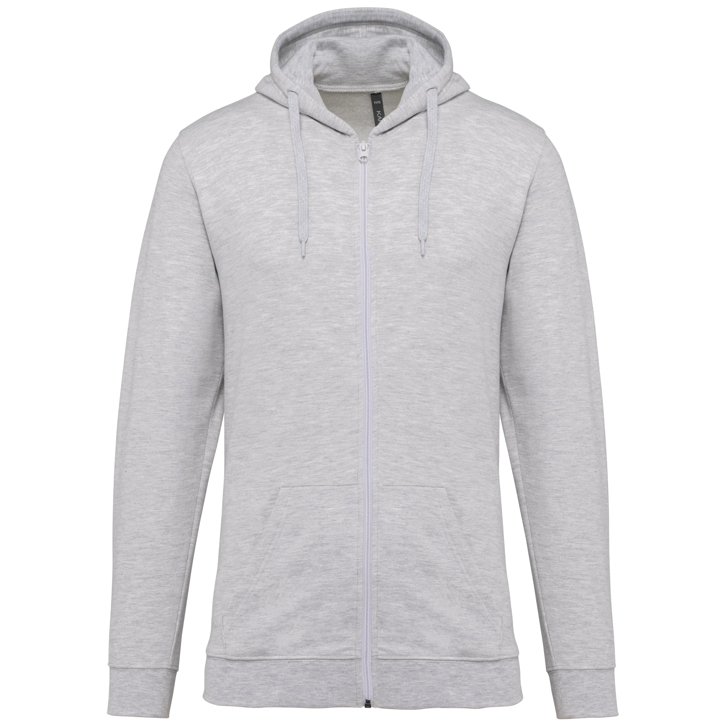 K479 - Sweat-shirt zippé capuche unisexe - Occifloc