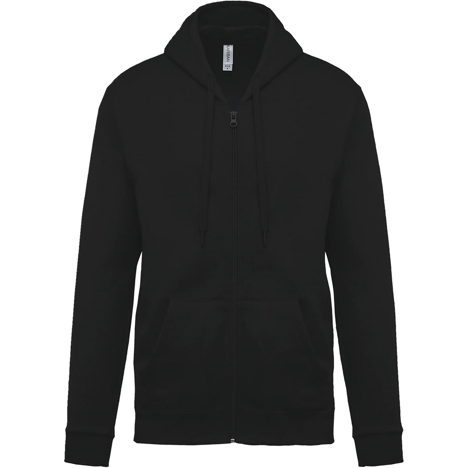 K479 - Sweat-shirt zippé capuche unisexe - Occifloc