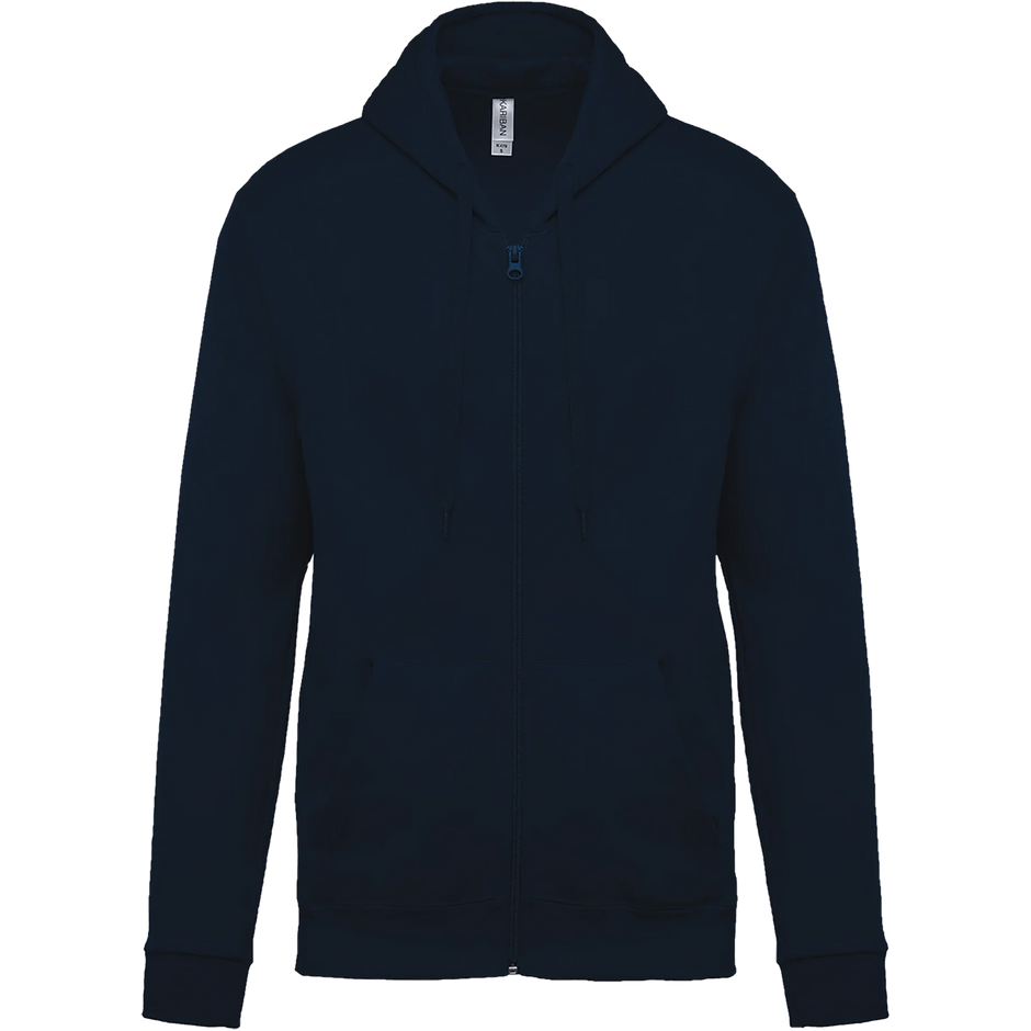 K479 - Sweat-shirt zippé capuche unisexe - Occifloc