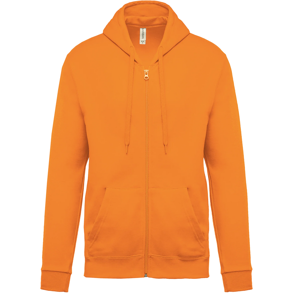 K479 - Sweat-shirt zippé capuche unisexe - Occifloc