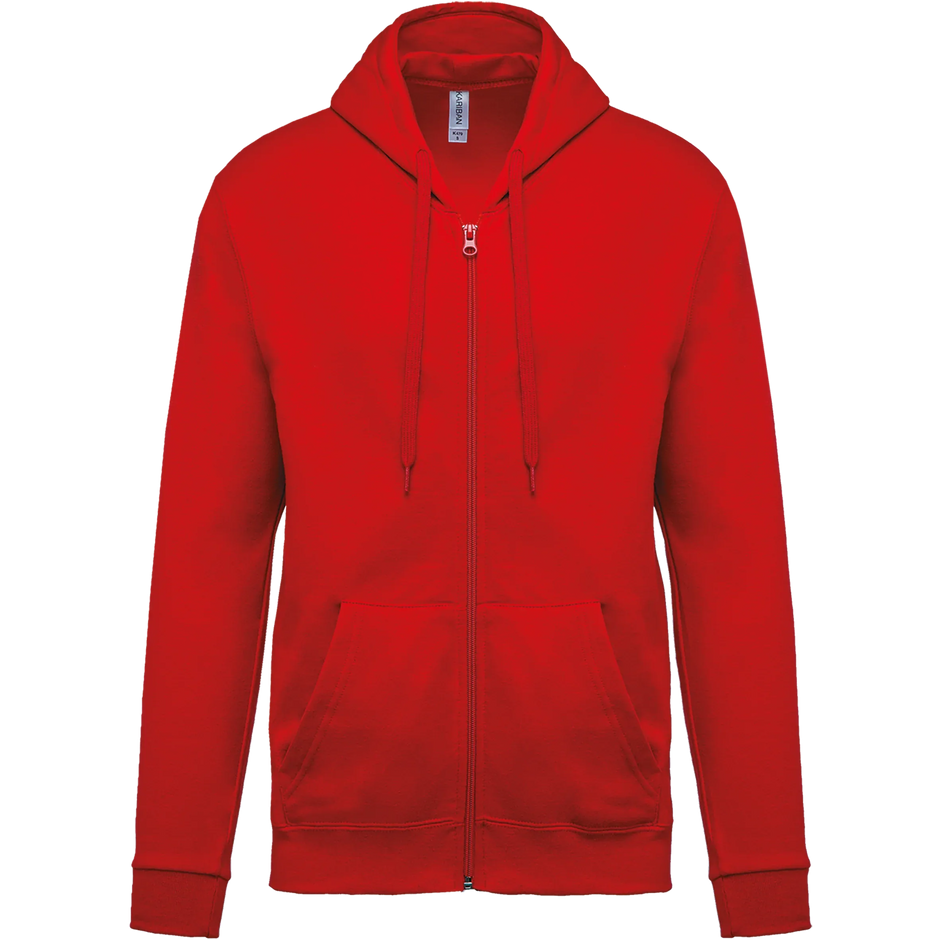 K479 - Sweat-shirt zippé capuche unisexe - Occifloc
