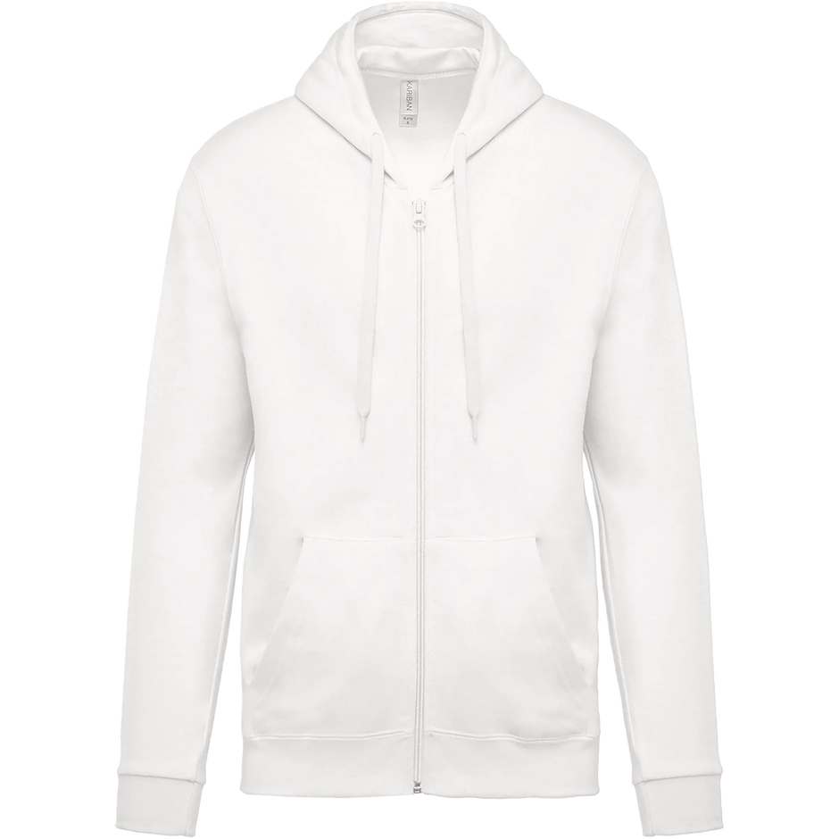 K479 - Sweat-shirt zippé capuche unisexe - Occifloc
