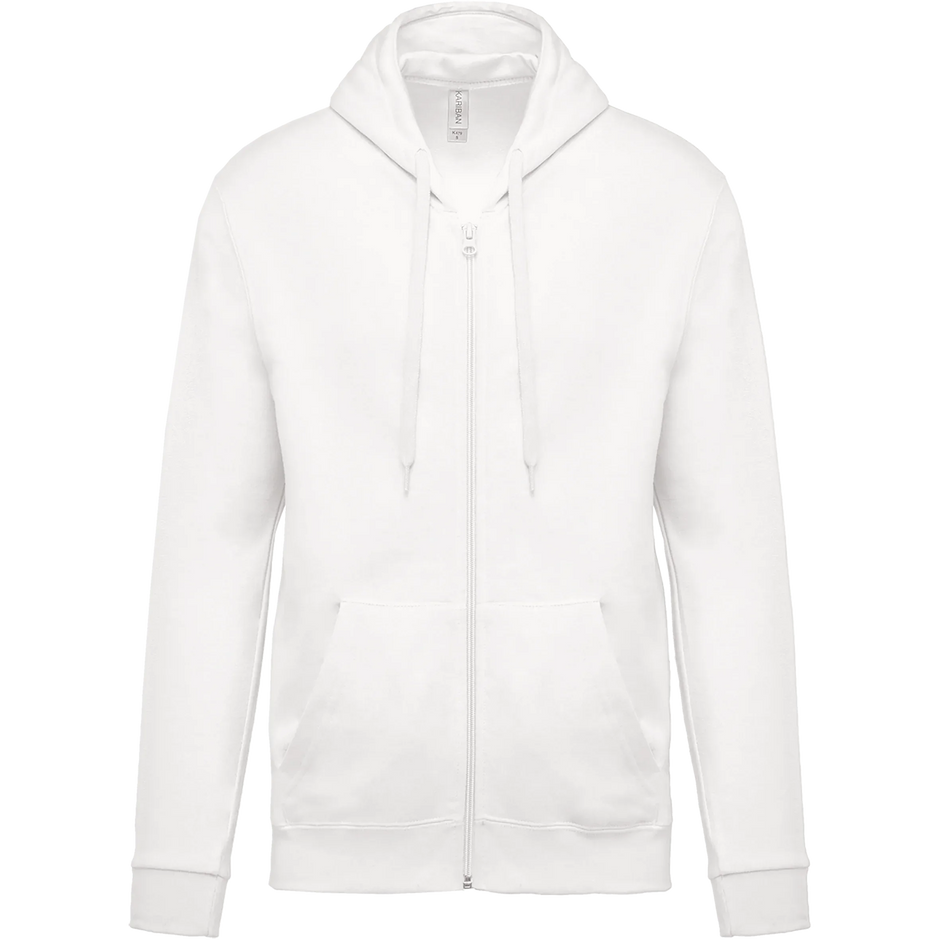 K479 - Sweat-shirt zippé capuche unisexe - Occifloc
