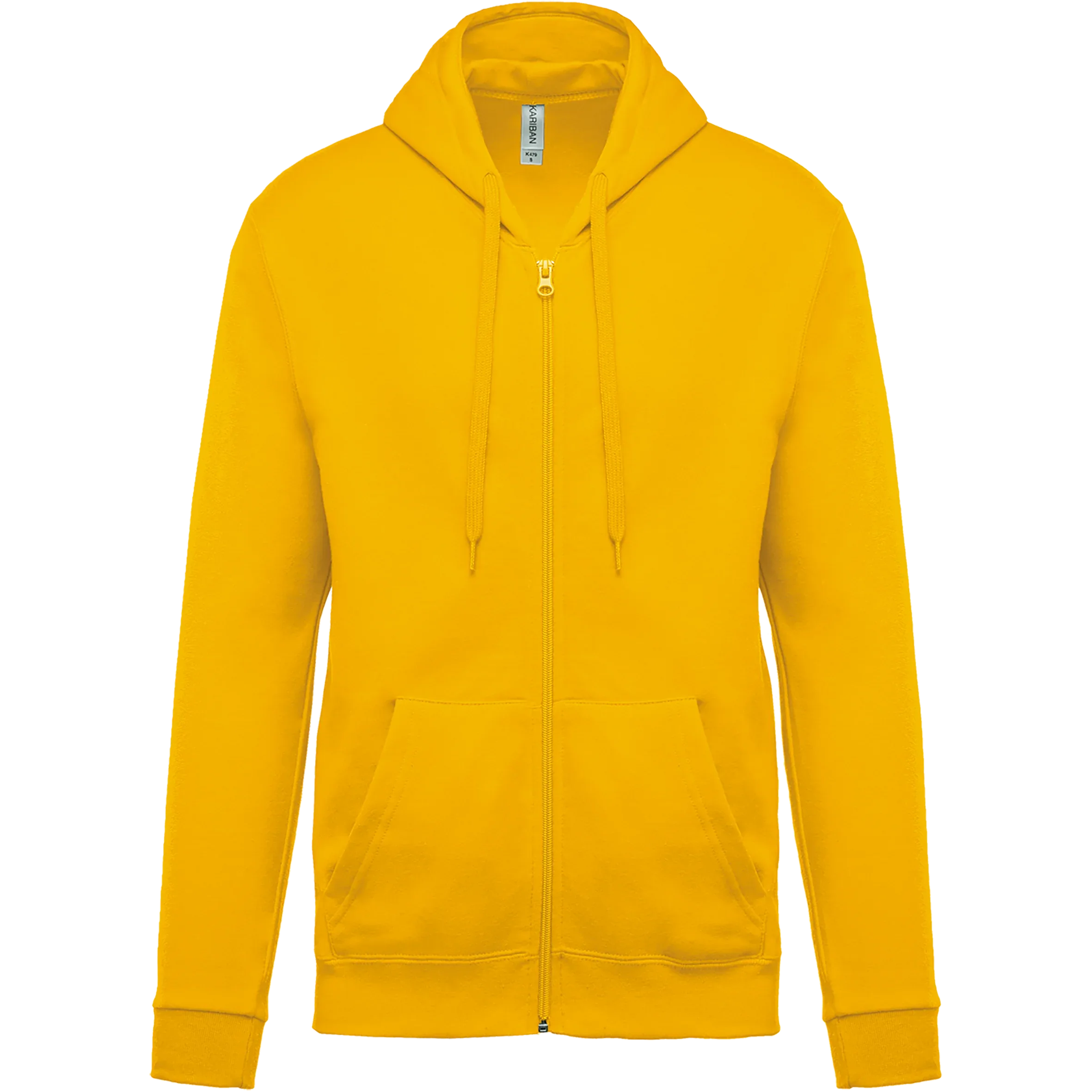 K479 - Sweat-shirt zippé capuche unisexe - Occifloc