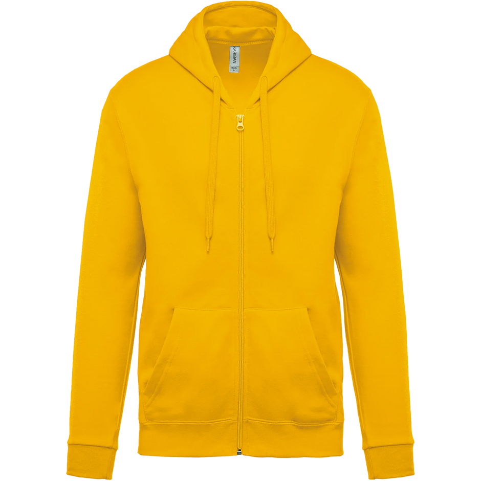 K479 - Sweat-shirt zippé capuche unisexe - Occifloc