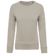 K481 - Sweat-shirt Bio col rond manches raglan femme - Occifloc