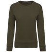 K481 - Sweat-shirt Bio col rond manches raglan femme - Occifloc