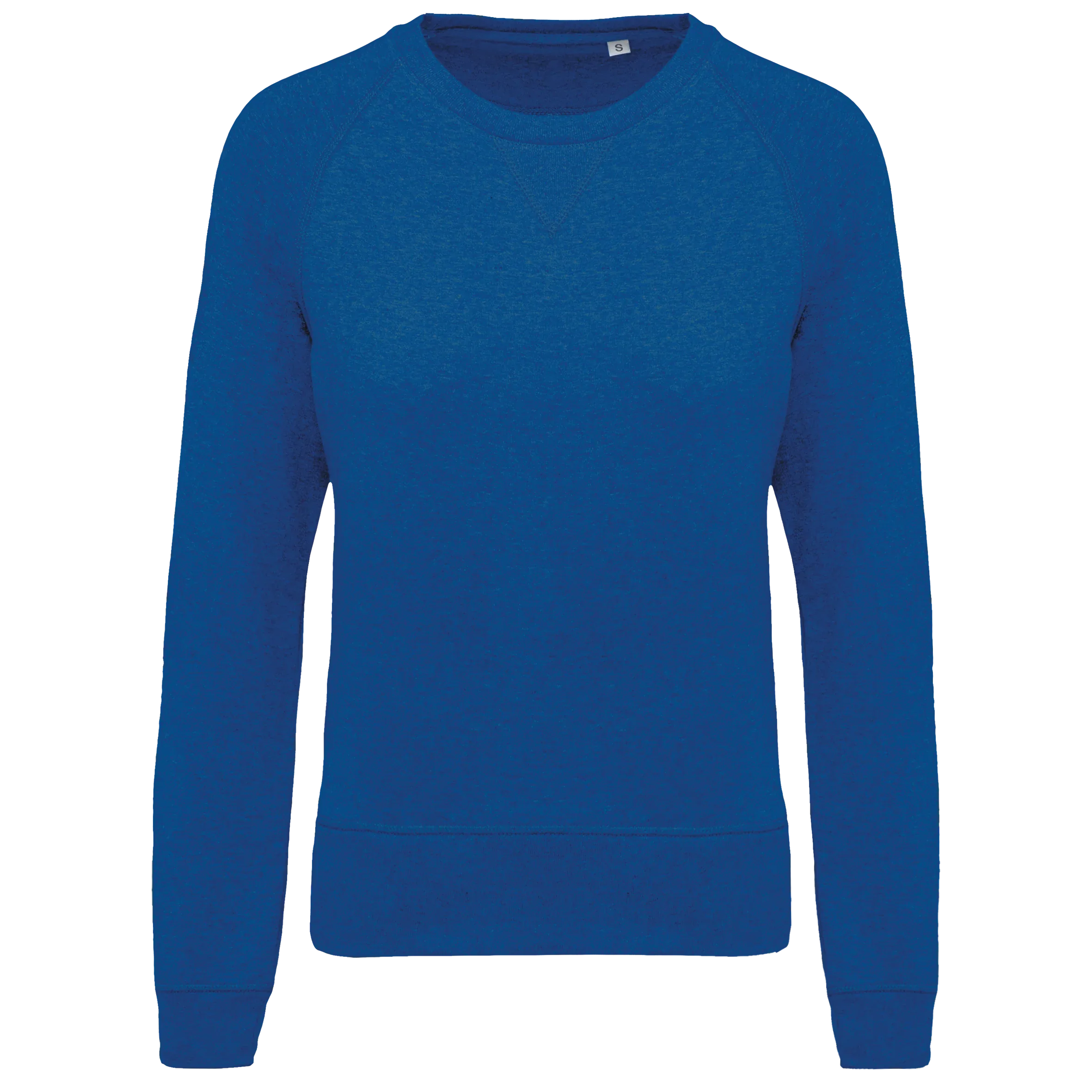 K481 - Sweat-shirt Bio col rond manches raglan femme - Occifloc