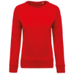 K481 - Sweat-shirt Bio col rond manches raglan femme - Occifloc