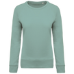 K481 - Sweat-shirt Bio col rond manches raglan femme - Occifloc
