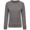 K481 - Sweat-shirt Bio col rond manches raglan femme - Occifloc