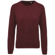 K481 - Sweat-shirt Bio col rond manches raglan femme - Occifloc