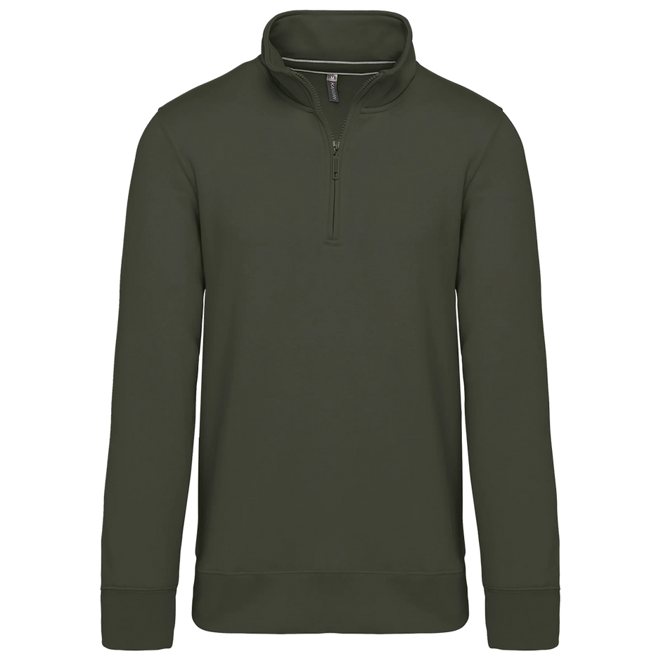 K487 - Sweat-shirt col zippé homme - Occifloc