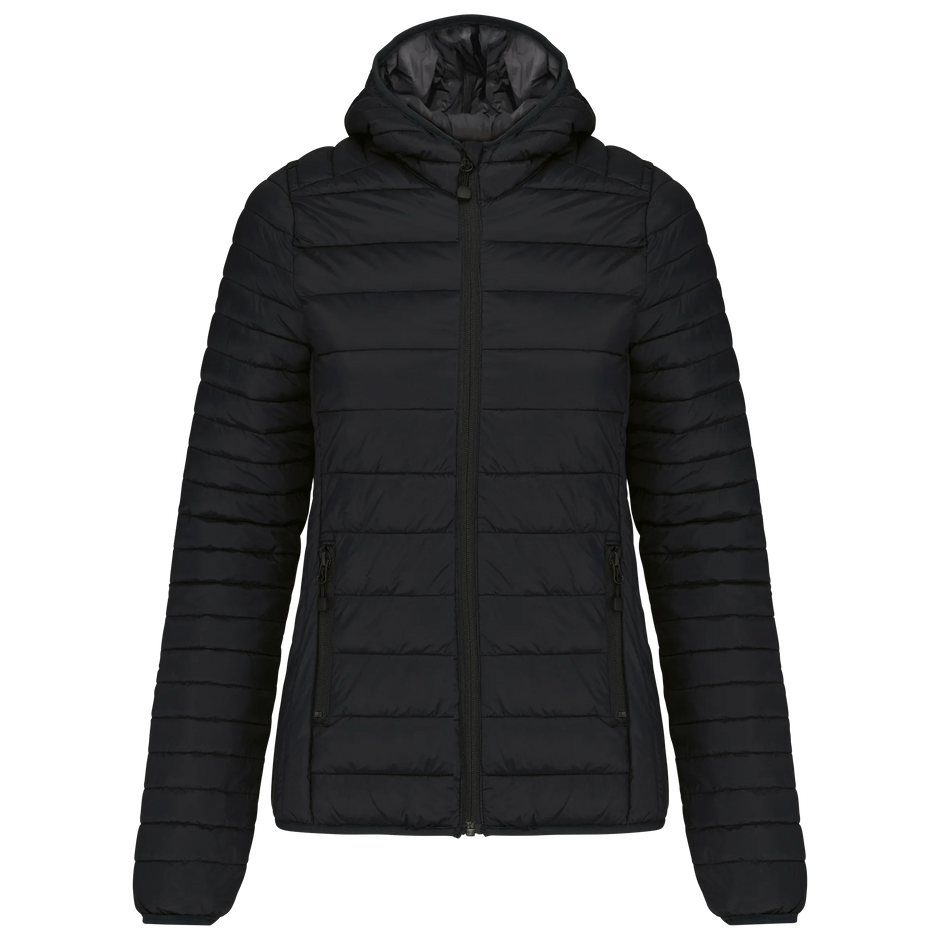 K6111 - Doudoune légère capuche femme - Occifloc
