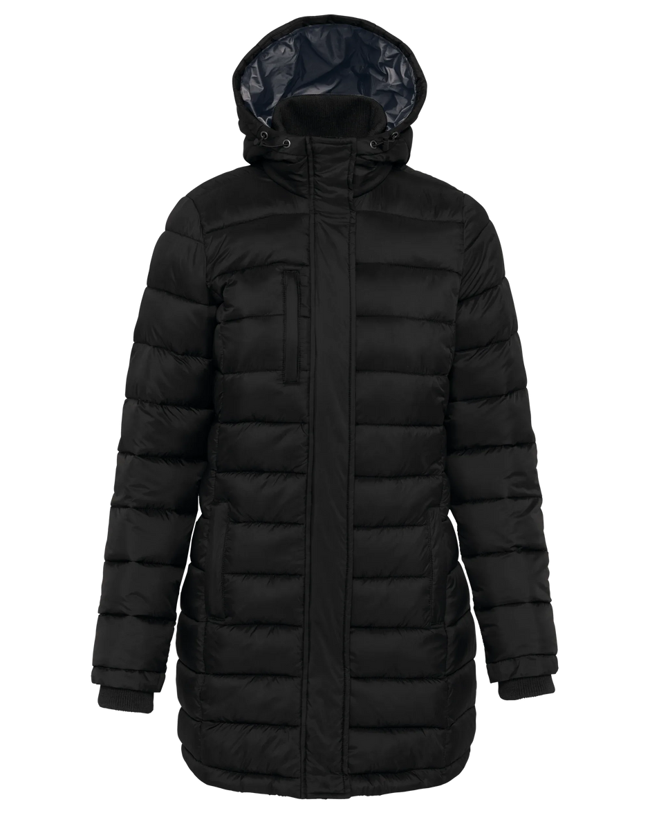 K6129 - Parka doudoune légère à capuche femme - Occifloc