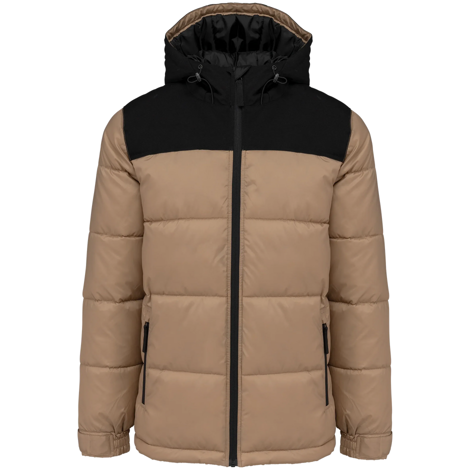 K6163 - Parka matelassée à capuche bi-ton unisexe - Occifloc