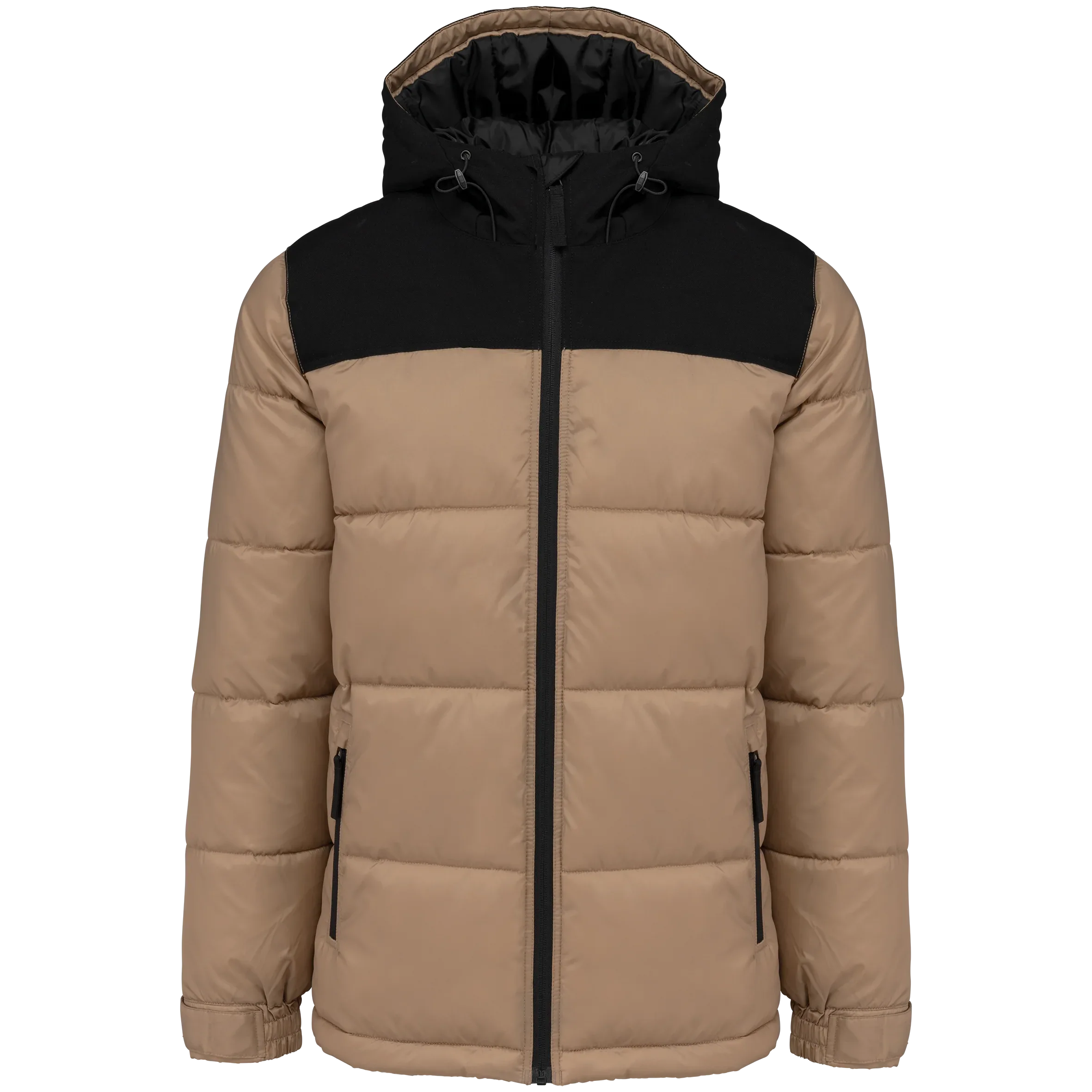 K6163 - Parka matelassée à capuche bi-ton unisexe - Occifloc