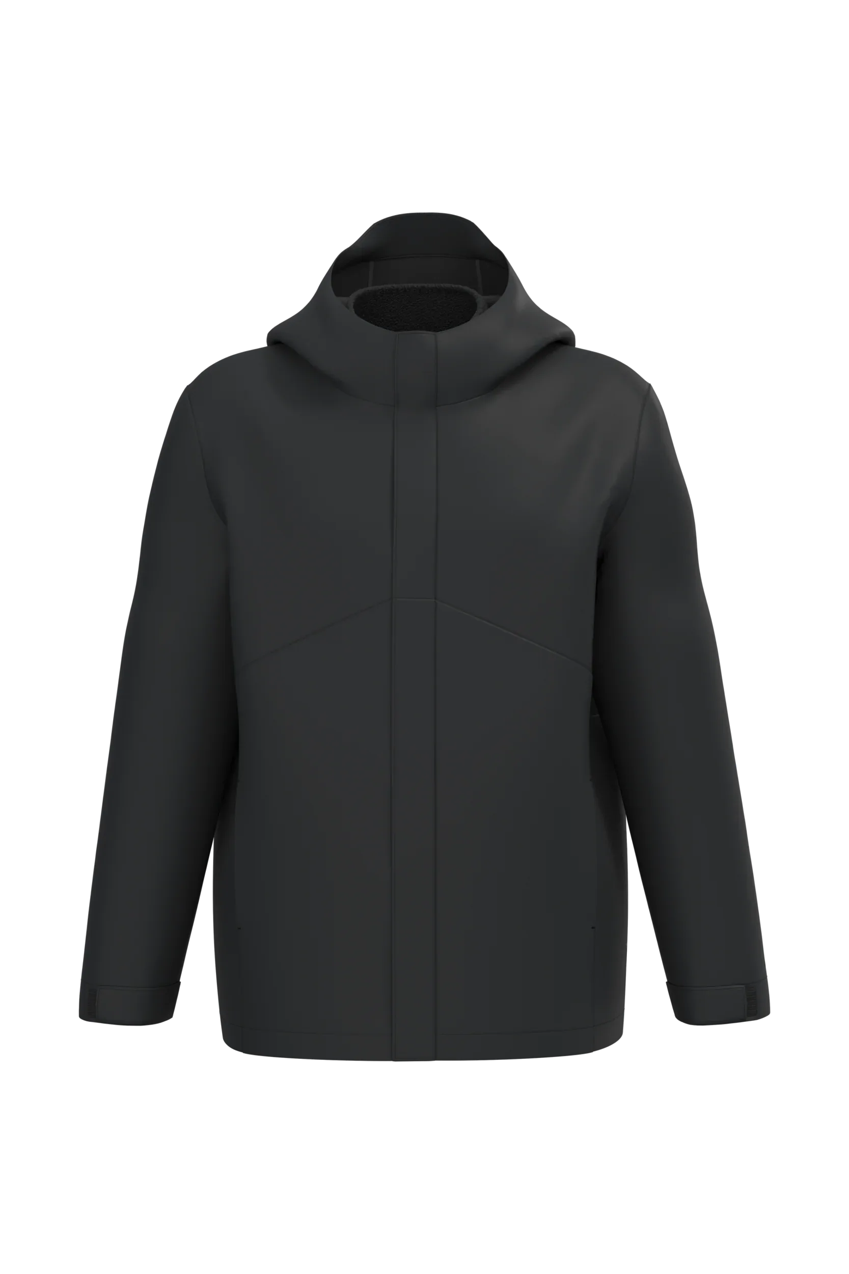 K6169 - Parka 3-en-1 imperméable à capuche bicolore unisexe - Occifloc
