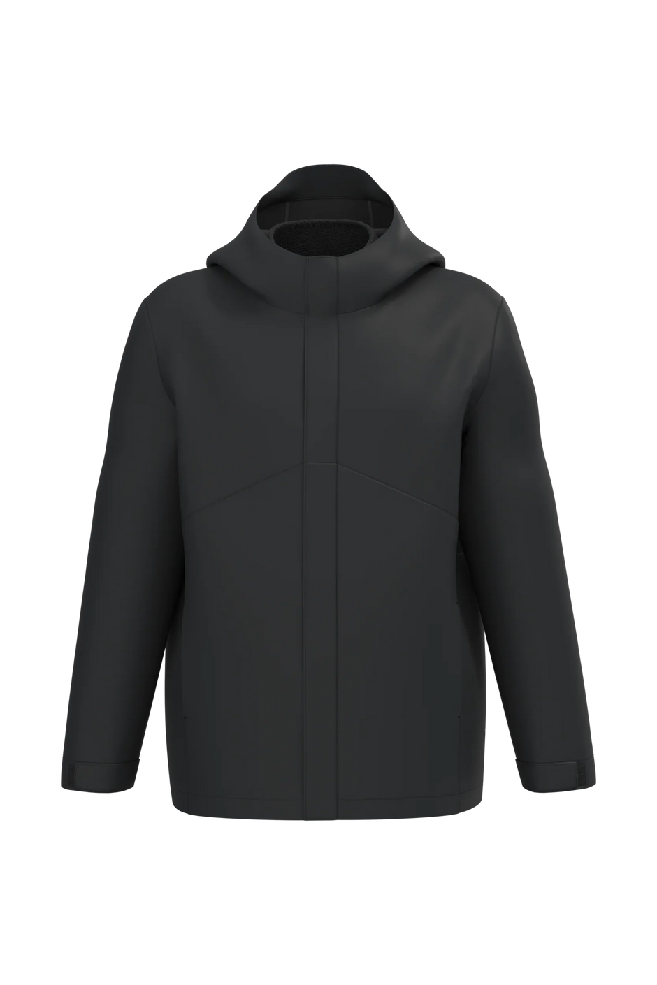 K6169 - Parka 3-en-1 imperméable à capuche bicolore unisexe - Occifloc