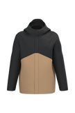 K6169 - Parka 3-en-1 imperméable à capuche bicolore unisexe - Occifloc