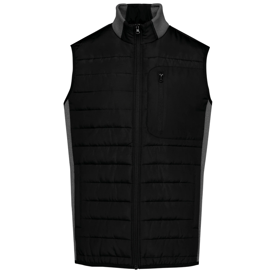 K6170 - Bodywarmer bi-matière homme - Occifloc