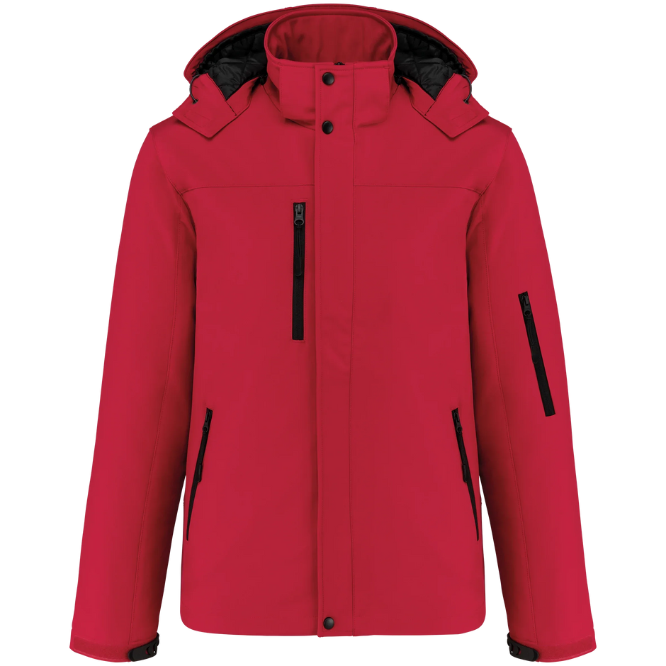 K650 - Parka softshell doublée capuche homme Kariban