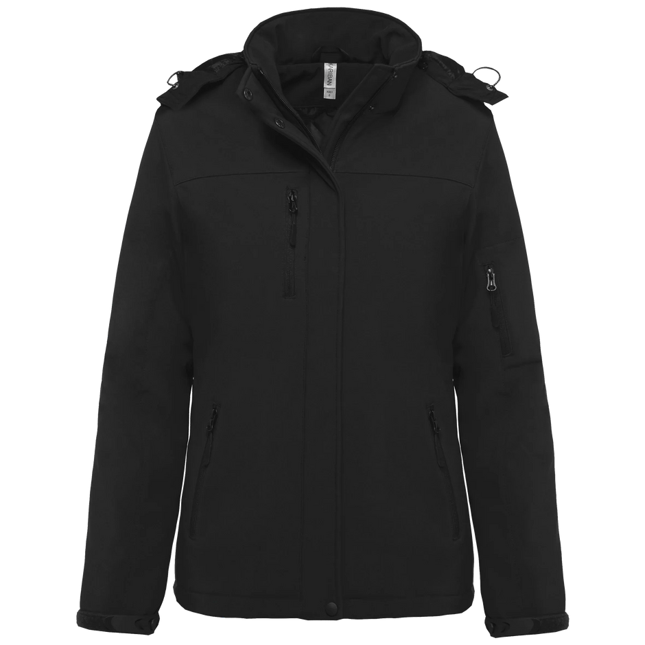 K651 - Parka softshell doublée capuche femme - Occifloc