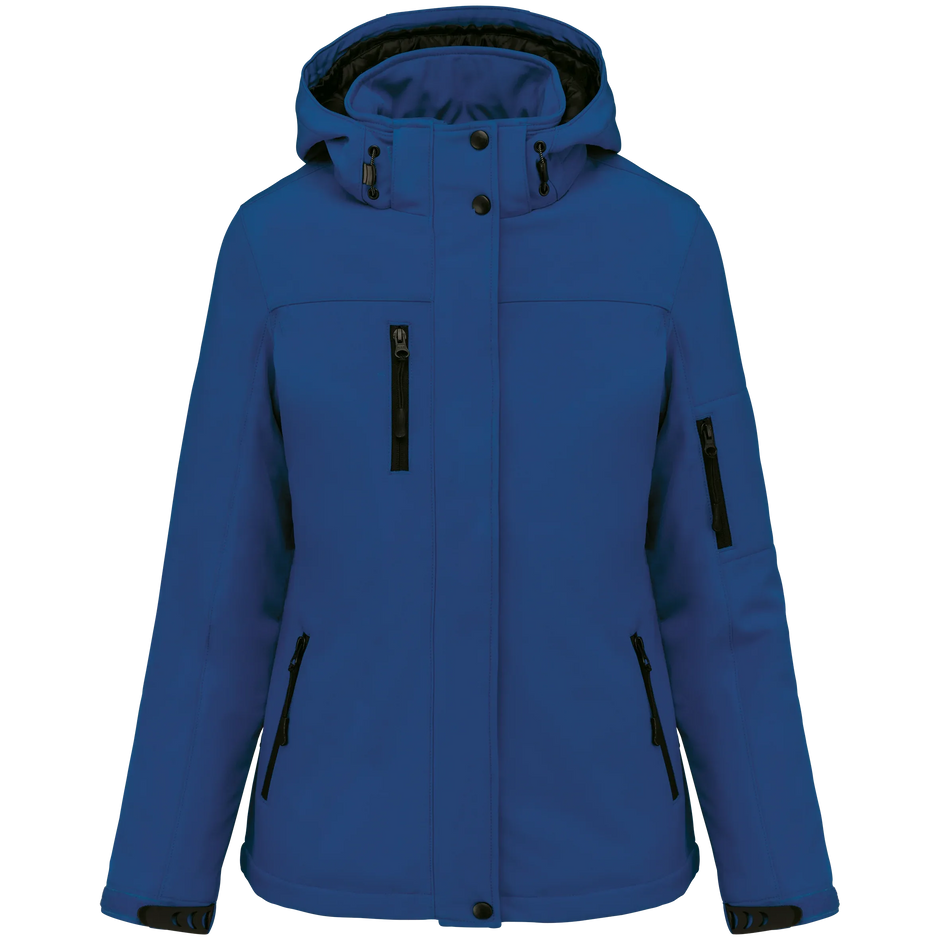 K651 - Parka softshell doublée capuche femme - Occifloc