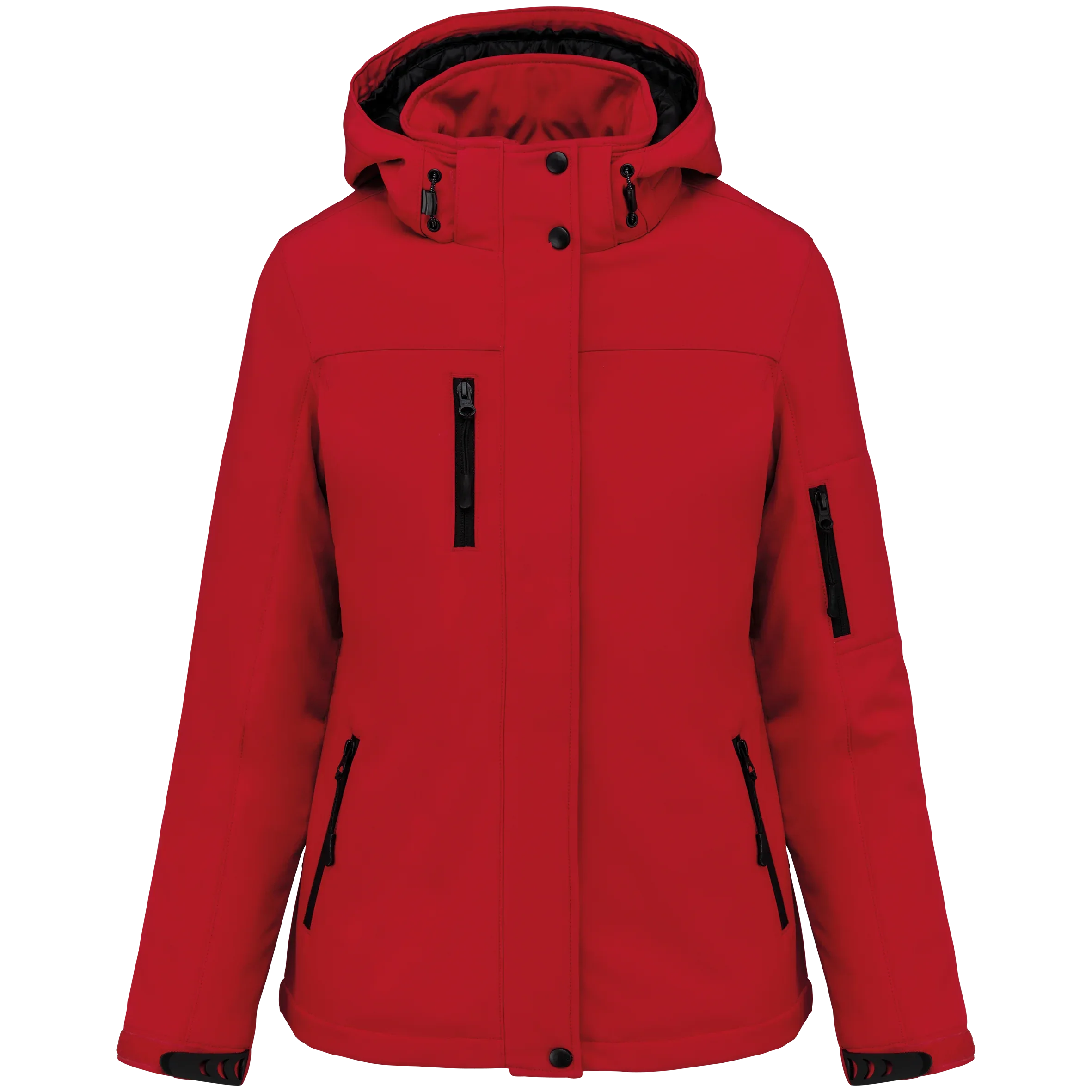 K651 - Parka softshell doublée capuche femme - Occifloc