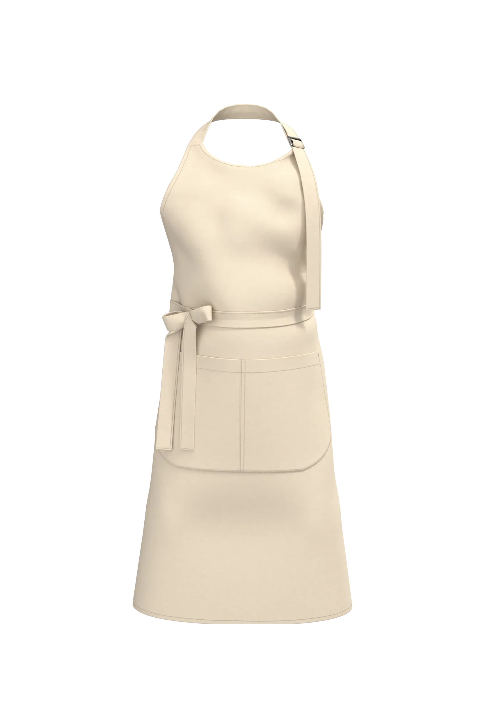 K8007 - Tablier avec poche en coton Bio - Occifloc