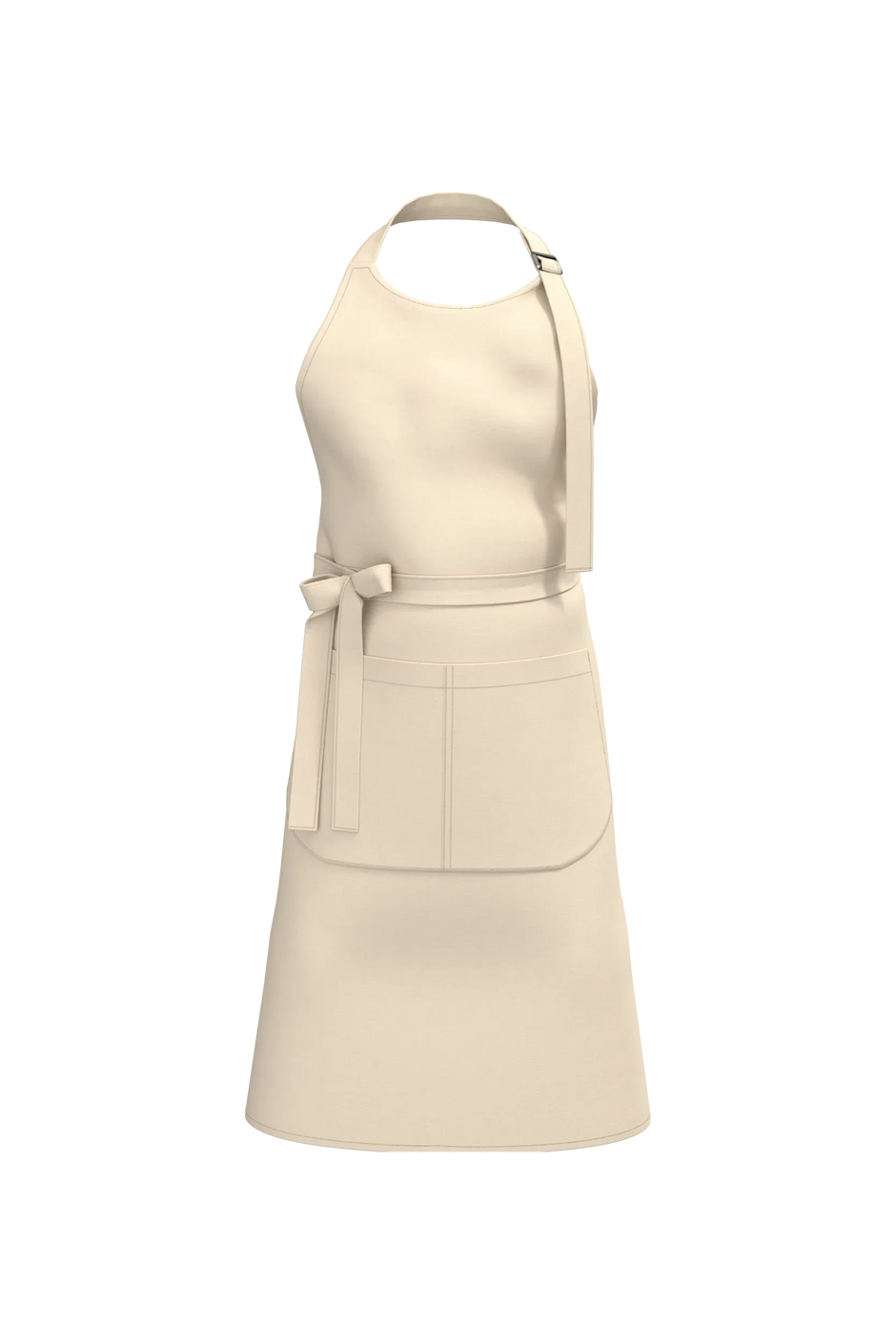K8007 - Tablier avec poche en coton Bio - Occifloc
