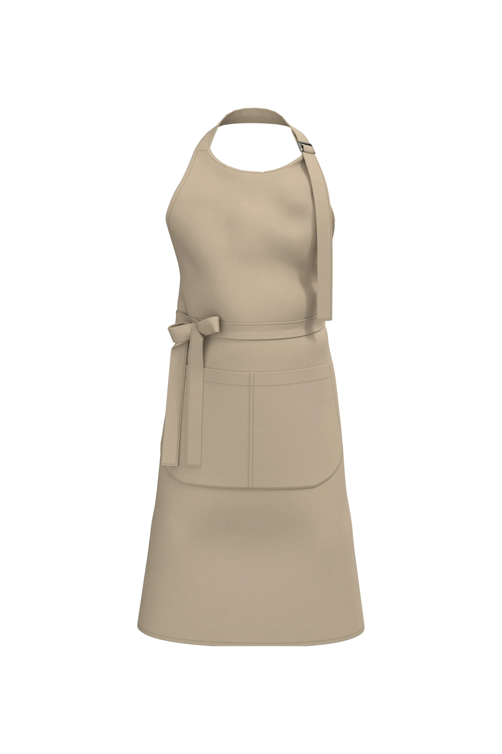 K8007 - Tablier avec poche en coton Bio - Occifloc