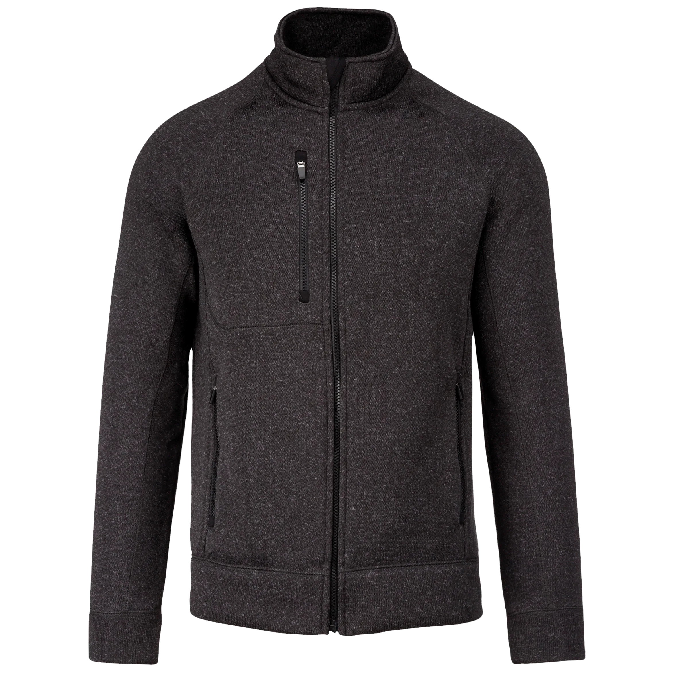 K9106 - Veste zippée chinée homme Kariban
