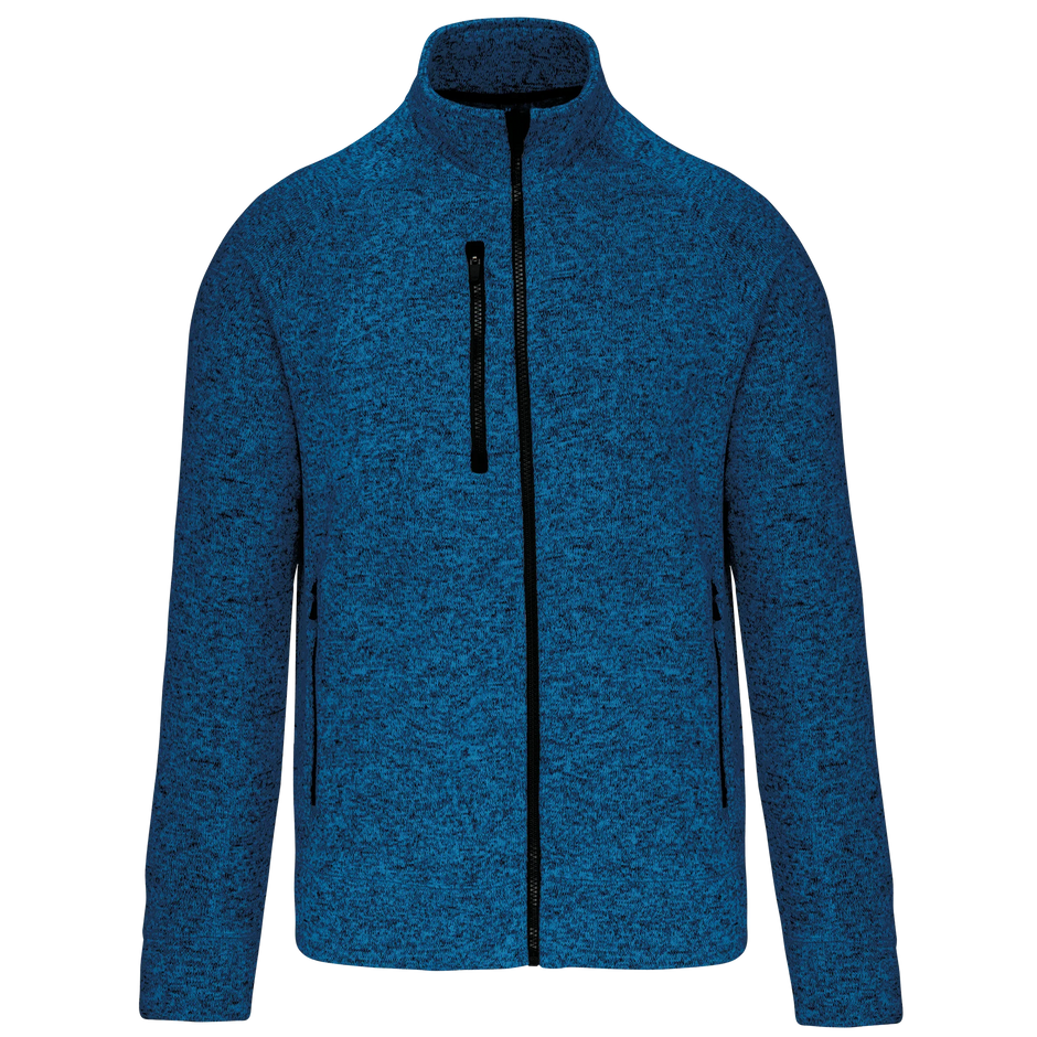K9106 - Veste zippée chinée homme Kariban
