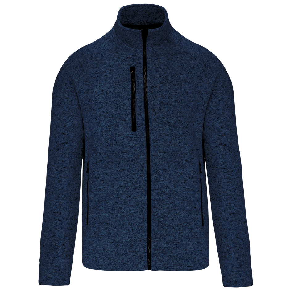 K9106 - Veste zippée chinée homme Kariban