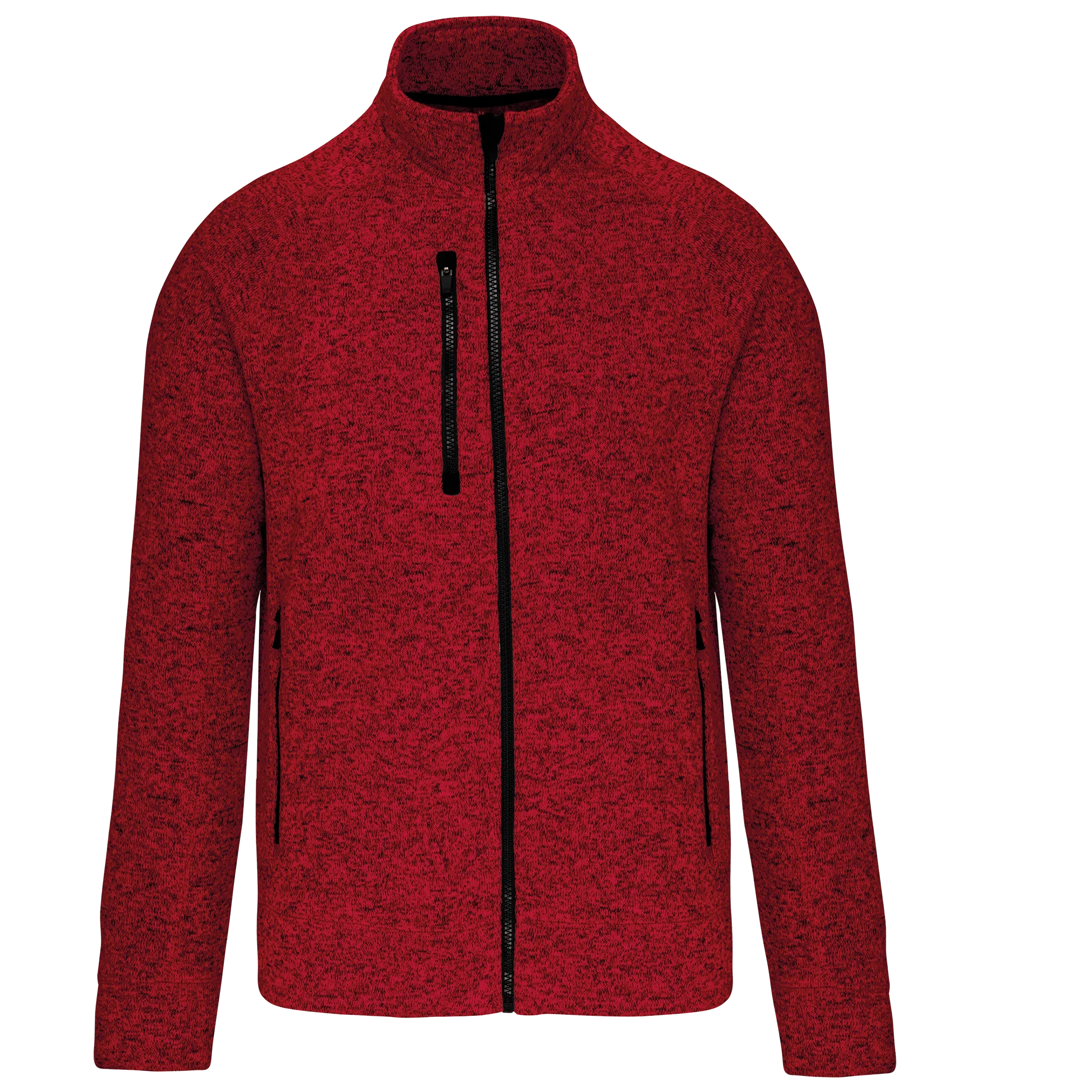K9106 - Veste zippée chinée homme Kariban