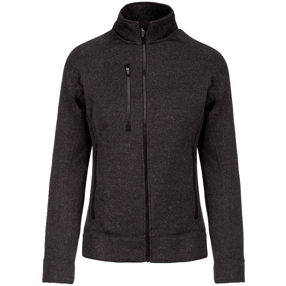 K9107 - Veste zippée chinée femme - Occifloc