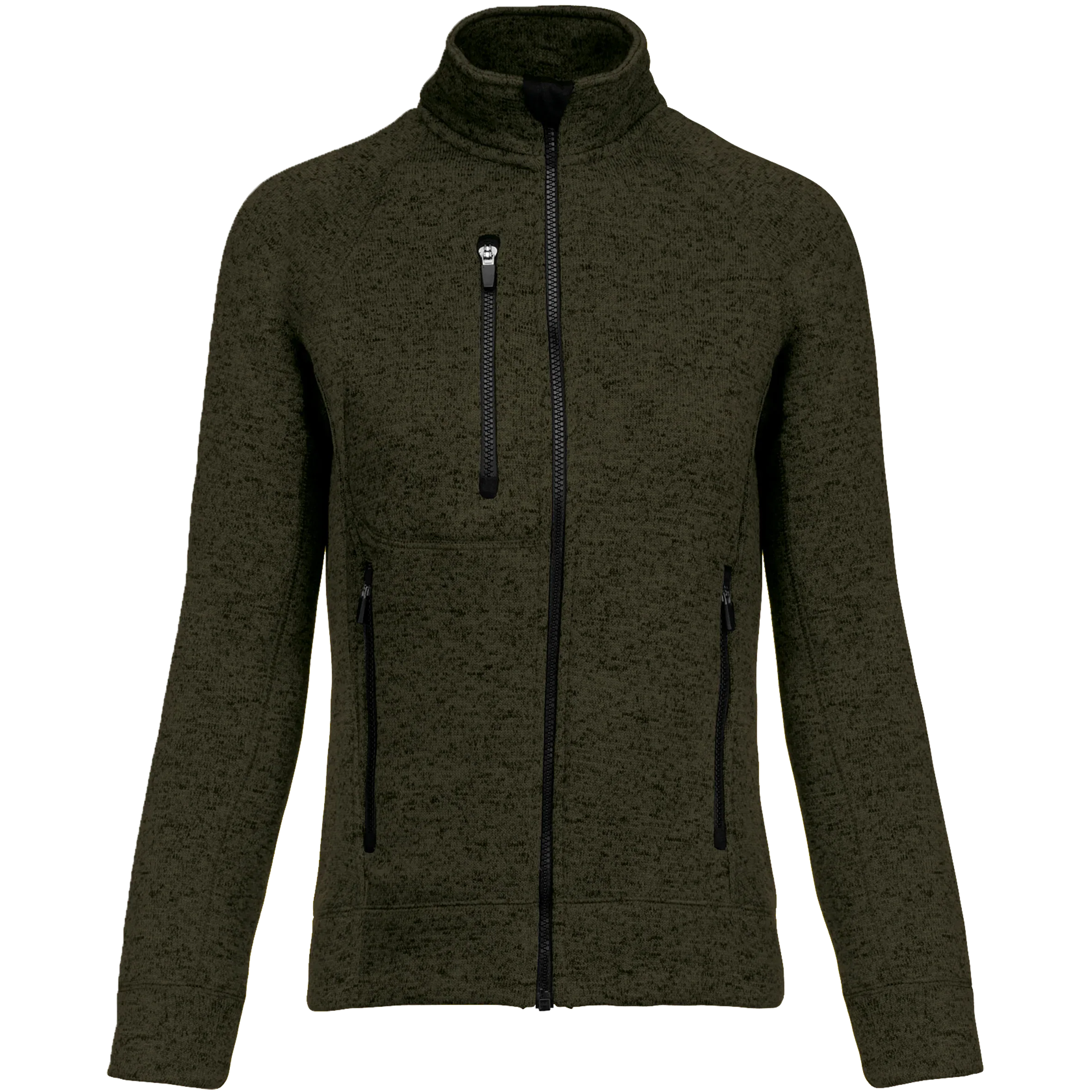 K9107 - Veste zippée chinée femme - Occifloc