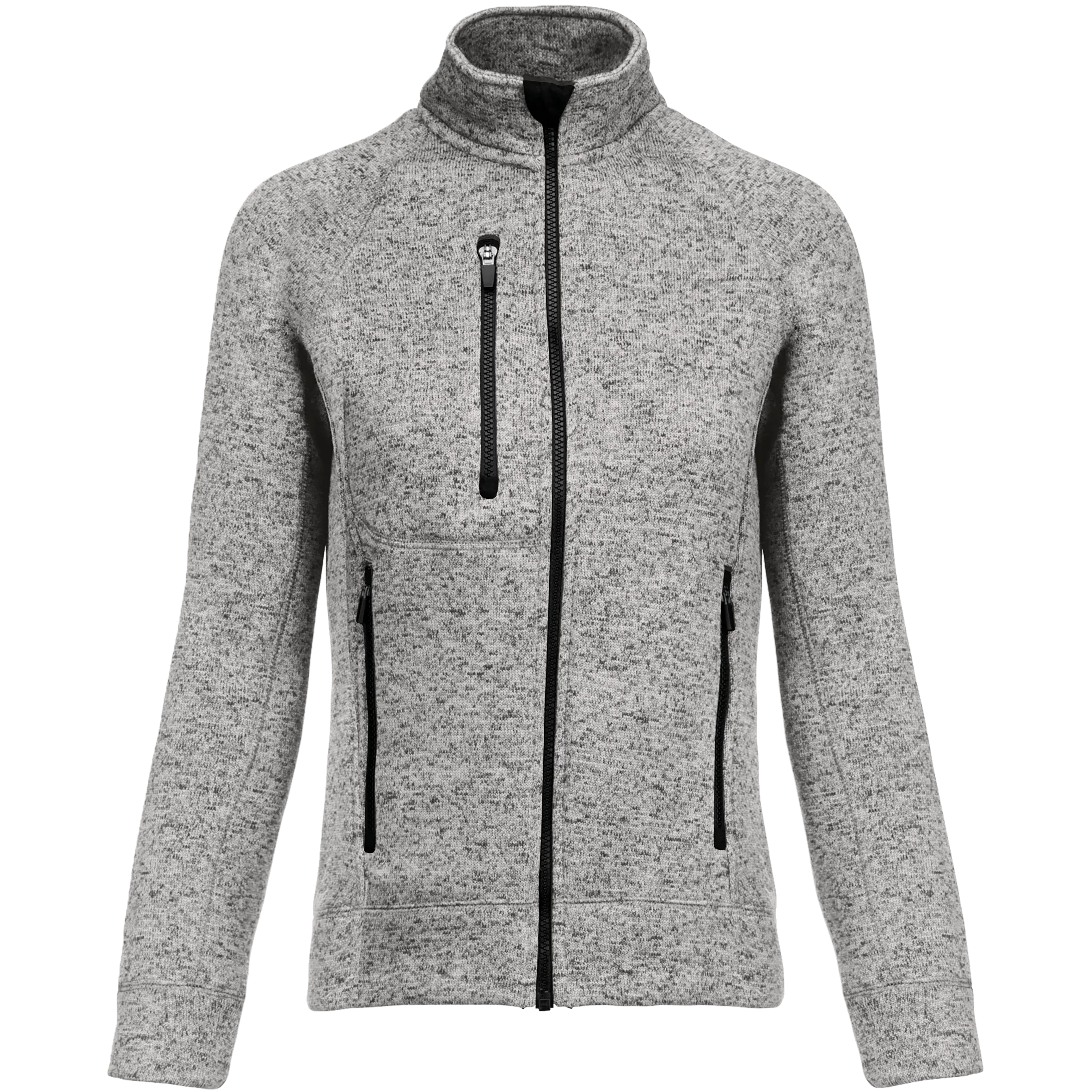 K9107 - Veste zippée chinée femme - Occifloc