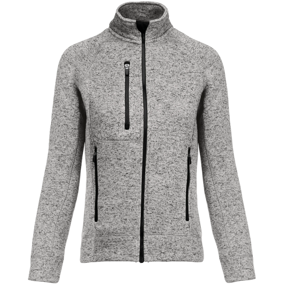 K9107 - Veste zippée chinée femme - Occifloc