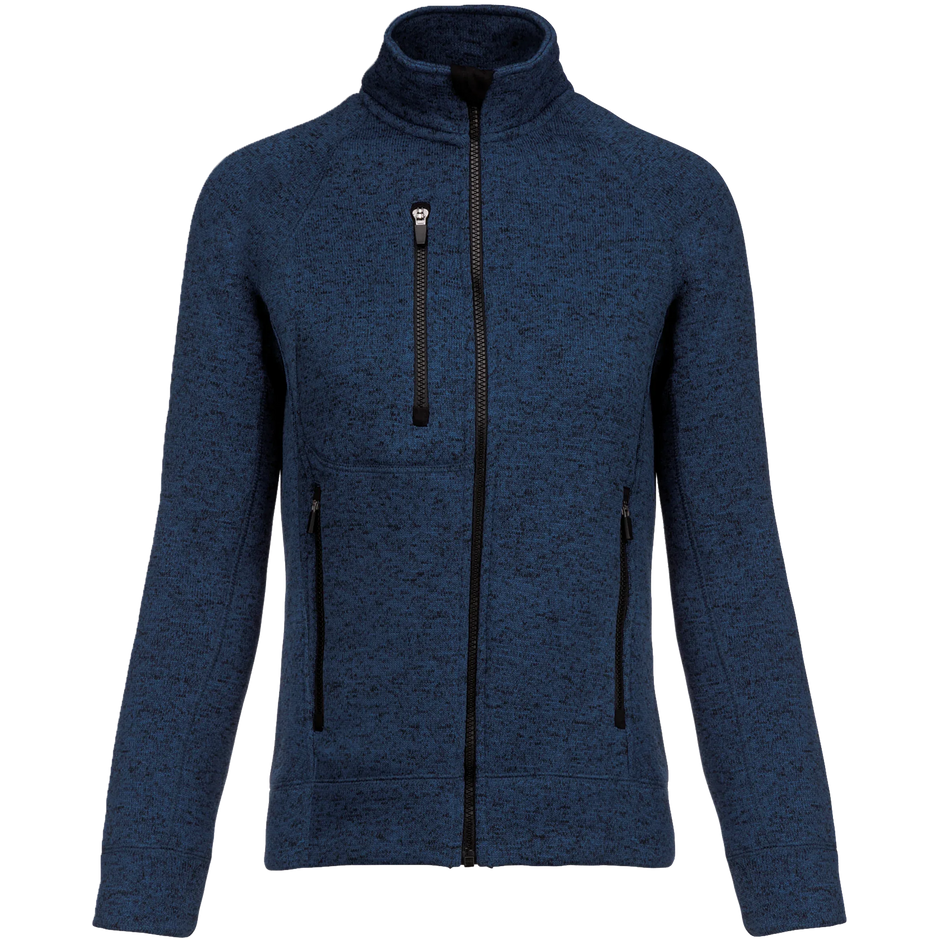 K9107 - Veste zippée chinée femme - Occifloc