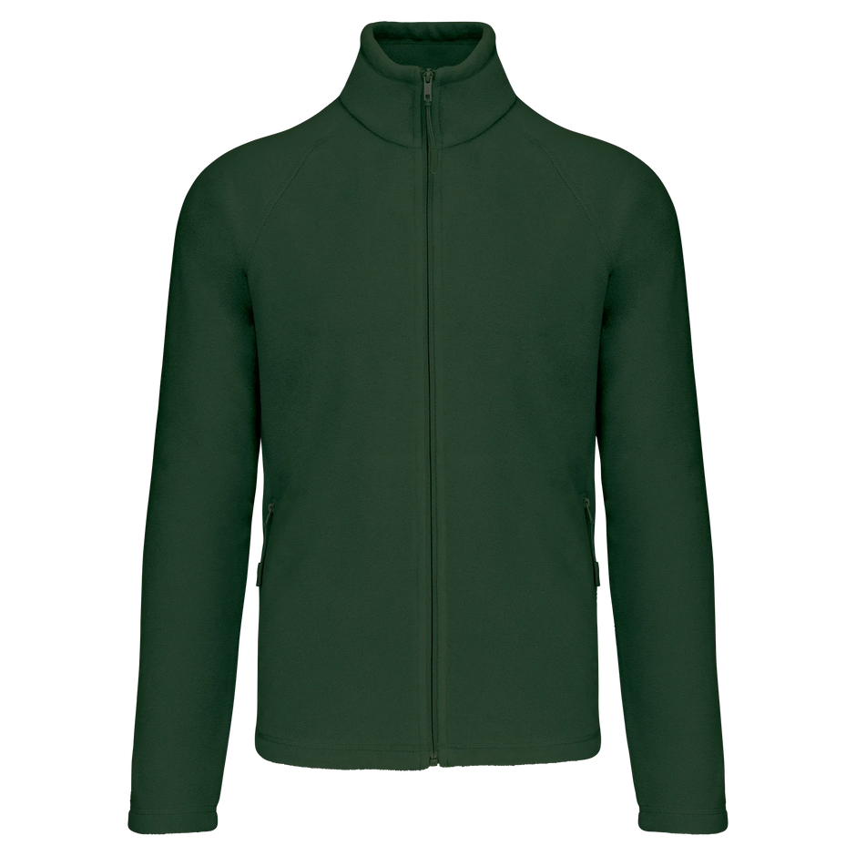 K917 - Veste micropolaire zippée manches raglan homme Kariban