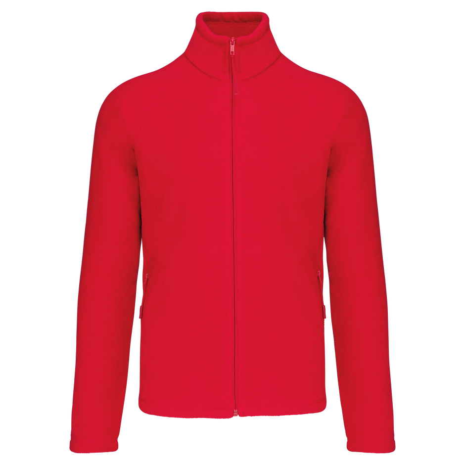 K917 - Veste micropolaire zippée manches raglan homme Kariban