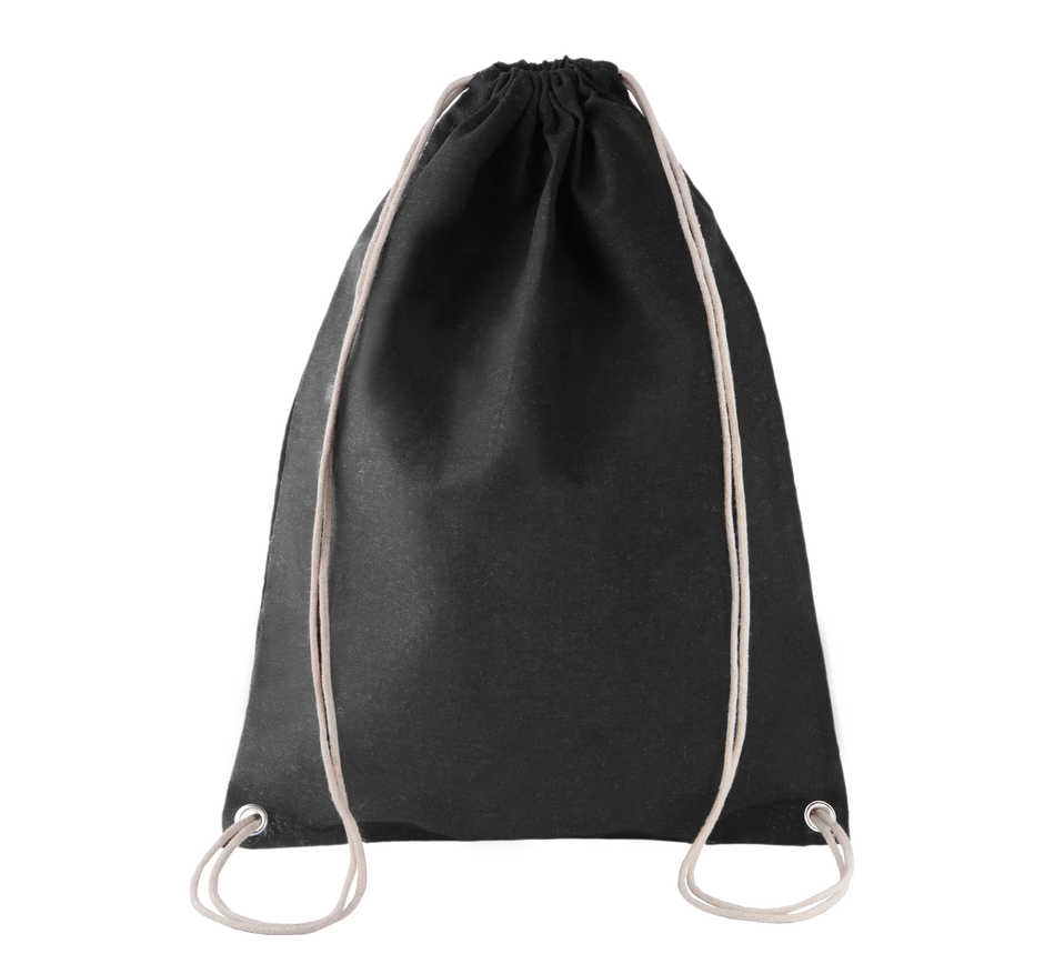 KI0125 - Sac à dos en coton avec cordelettes - Occifloc