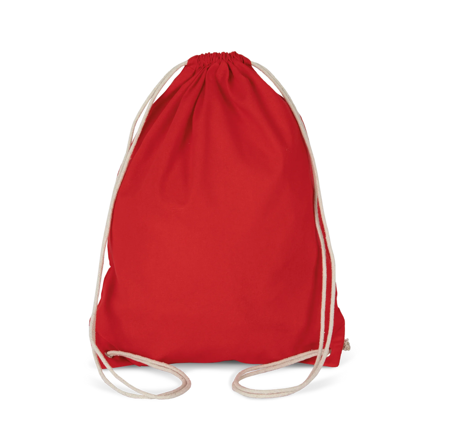 KI0125 - Sac à dos en coton avec cordelettes - Occifloc